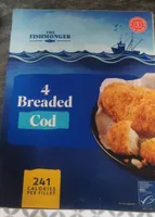 4 Breaded Cod