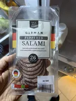 German peppered salami
