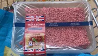 British beef and pork mince