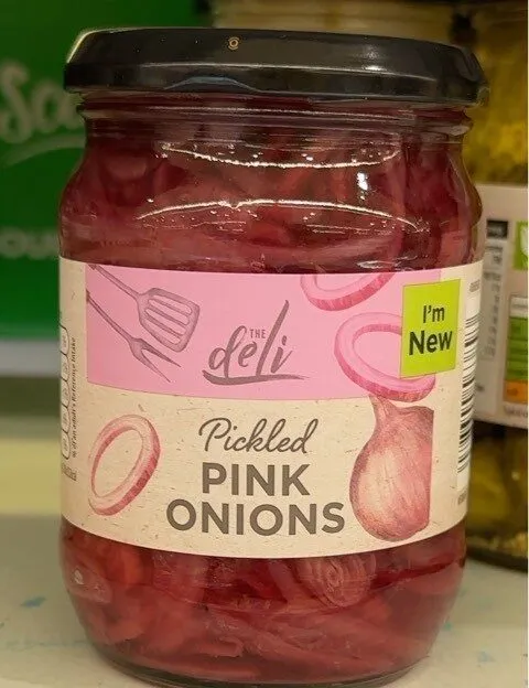 Pickled Pink Onions