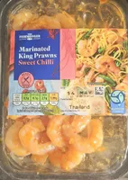 THE FISHMONGER Marinated King Prawns Sweet Chilli