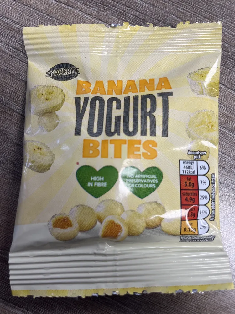 BANANA YOGURT BITES