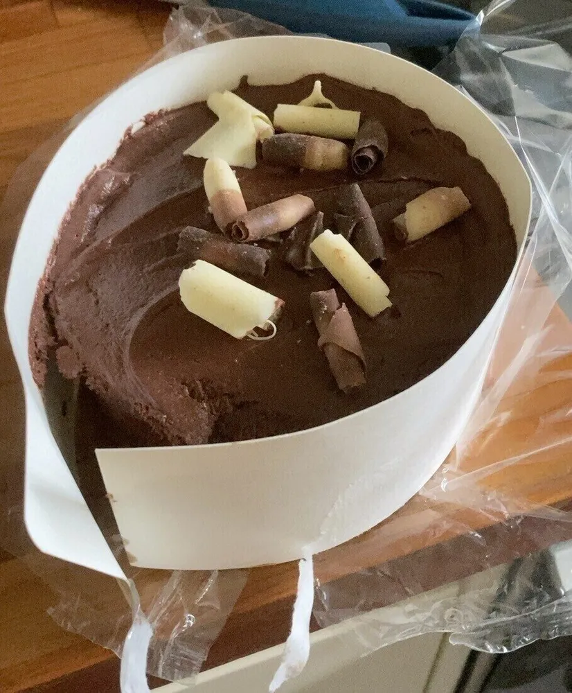 Specially Selected Belgian Chocolate Cake