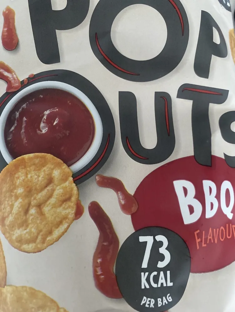 Pop Outs BBQ Flavour