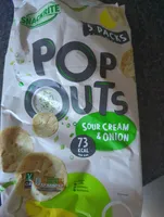 Pop Outs Sour Cream & Onion