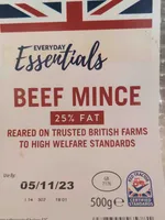 beef mince 25%