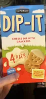 Cheese Dip with Crackers