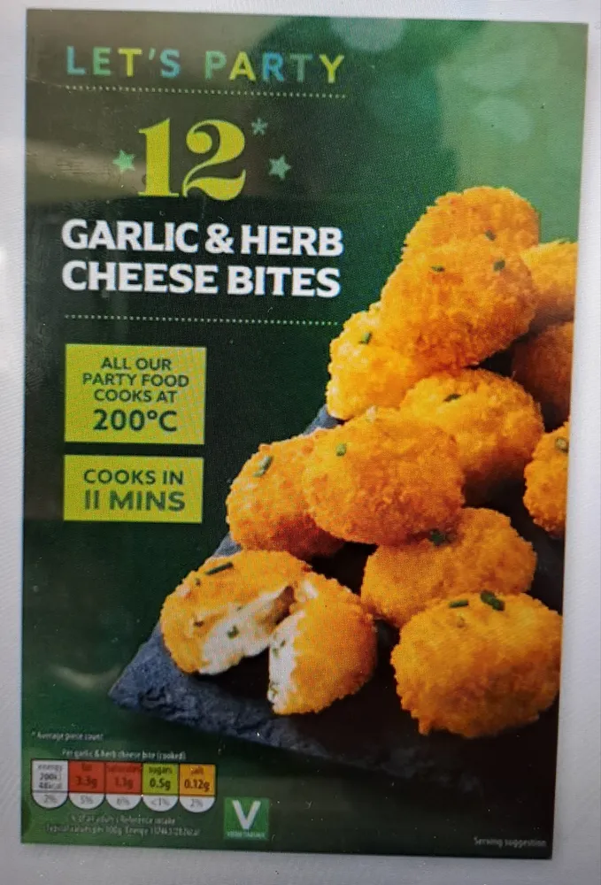 Garlic and Herb Cheese Bites
