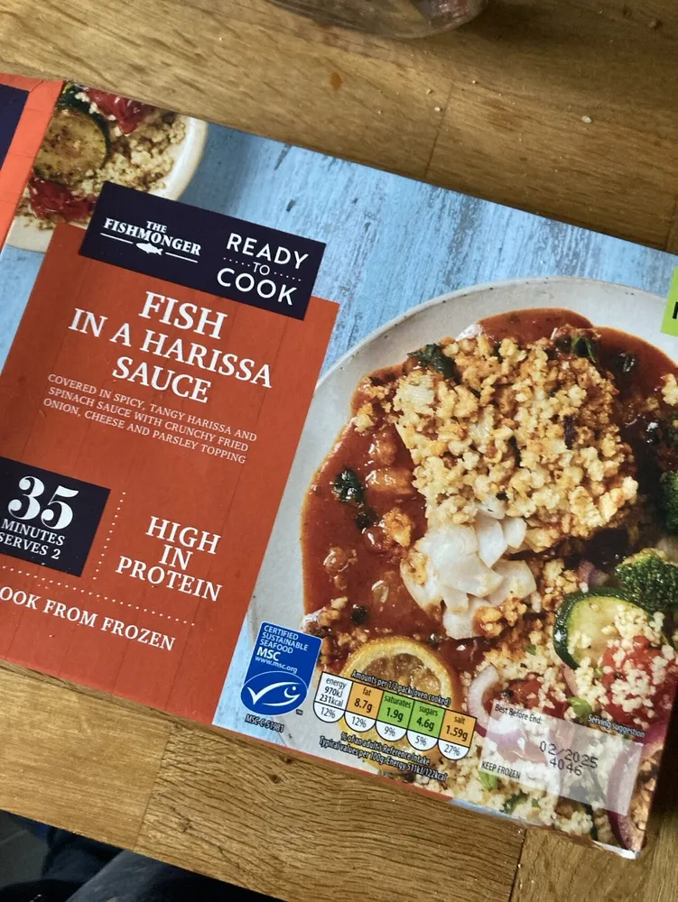 Fish In A Harissa Sauce