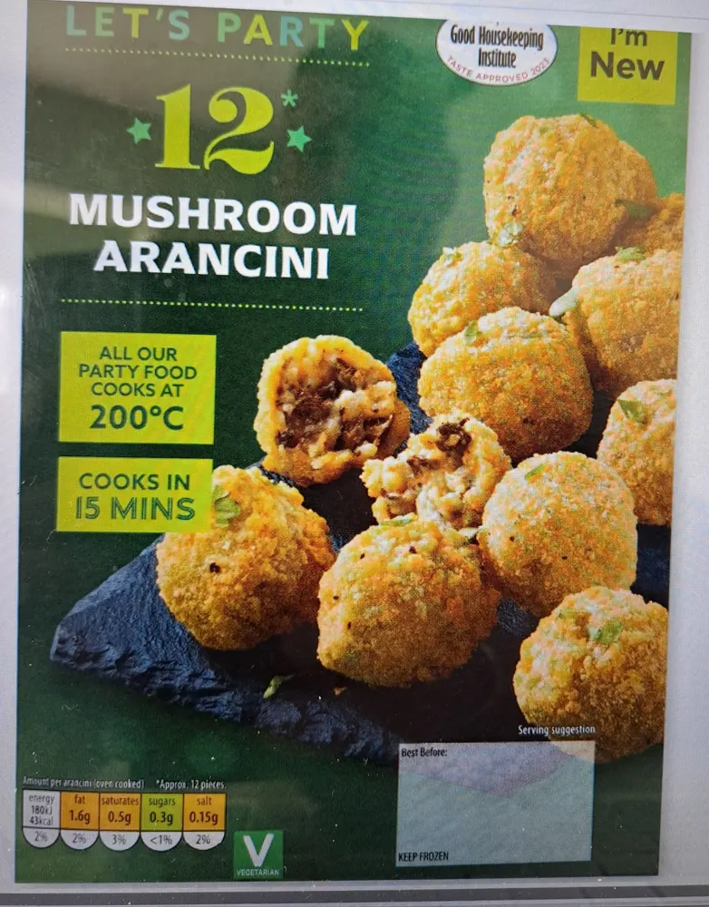 Mushroom Arancini