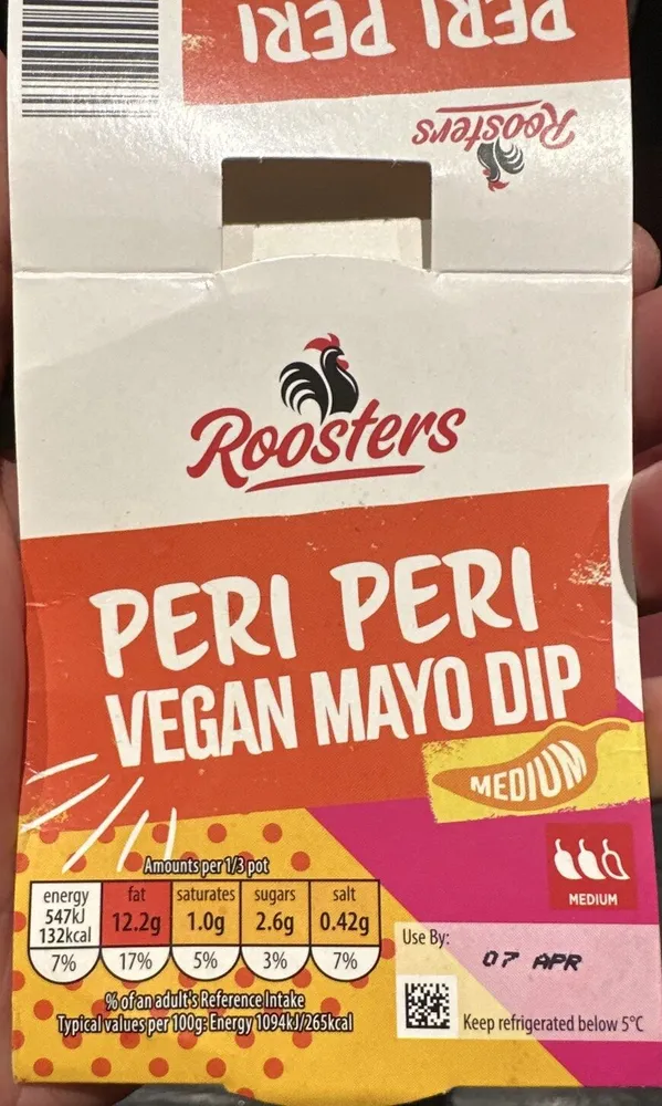 Peri Peri Vegan Mayo Dip