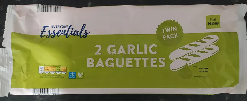 2 Garlic Baguettes