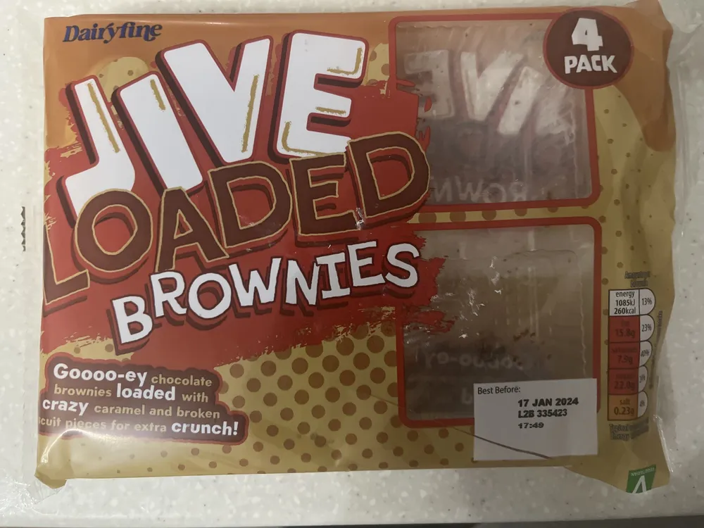 JIVE LOADED BROWNIES