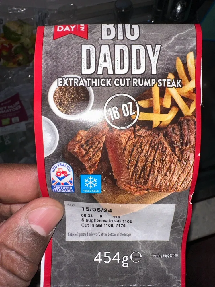 Big Daddy Extra Thick Cut Rump Steak