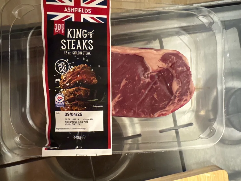 30 Day Matured 12oz Sirloin Steak