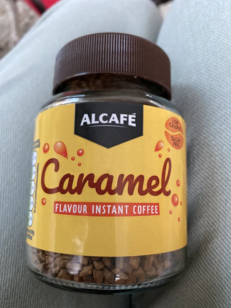 caramel flavoured instant coffee