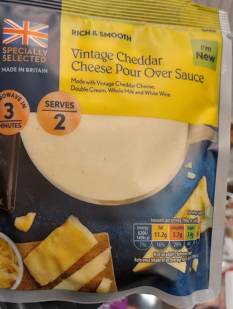 Cheddar sauce