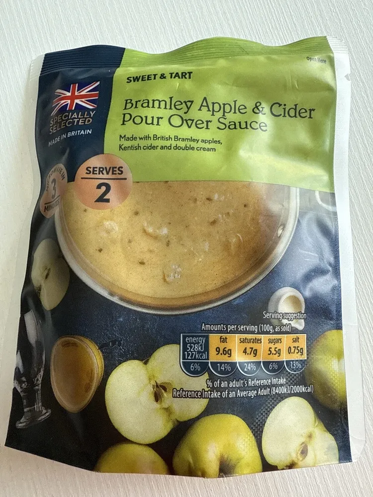 Bramely Apple & Cider Sauce