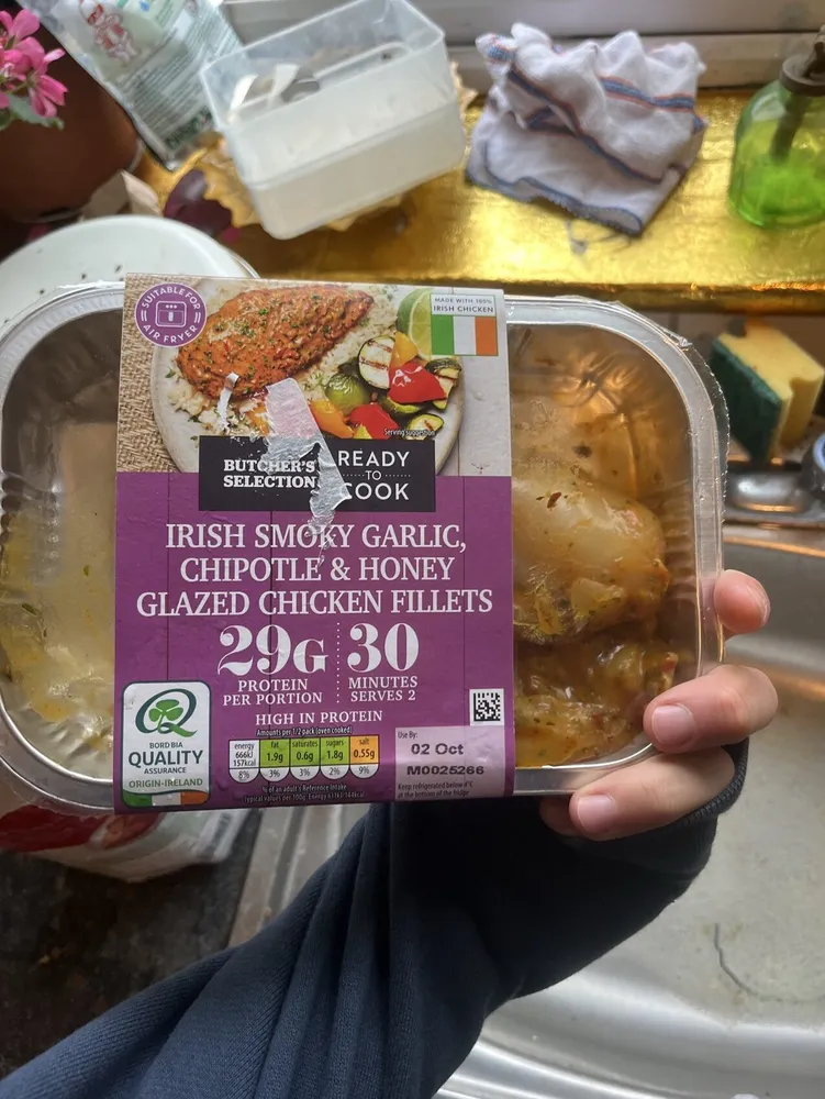 Irish Smoky Garlic, Chipotle & Honey Glazed Chicken Fillets