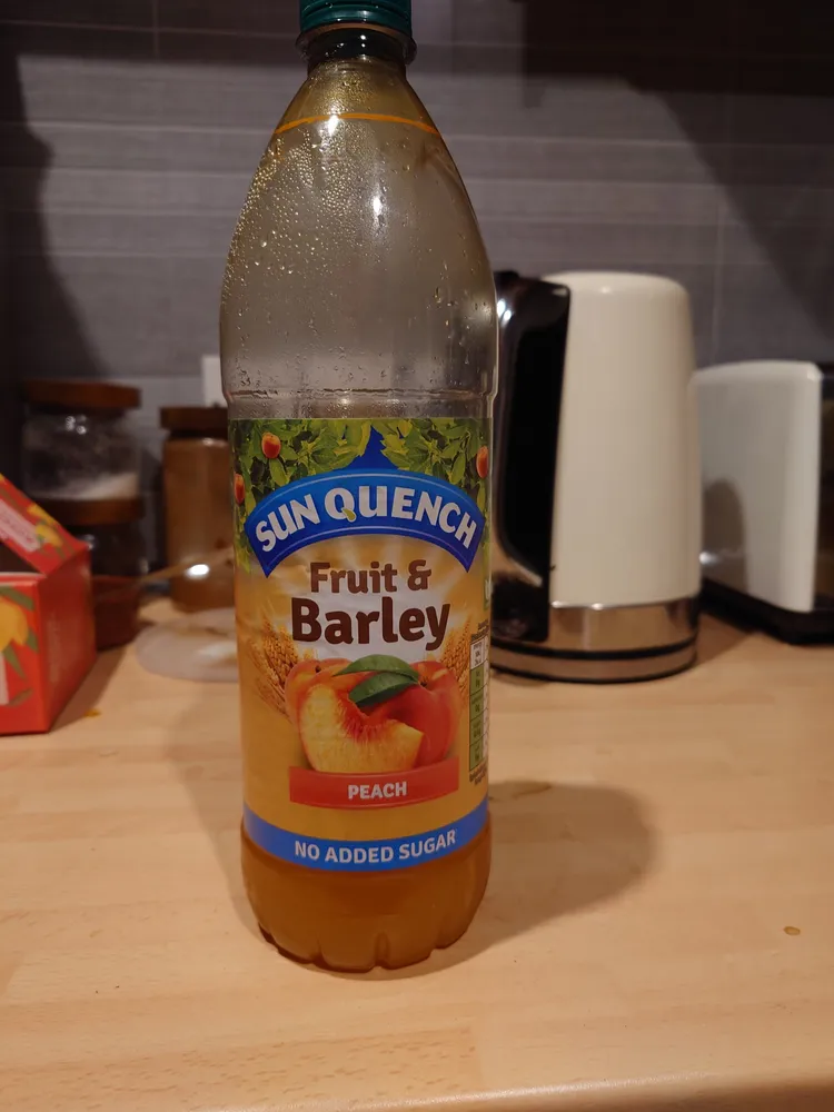 fruit and barley peach