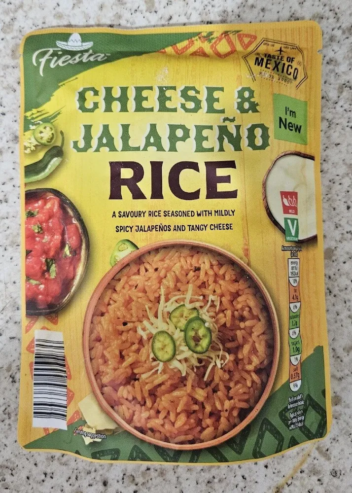 Cheese And Jalapeño Rice