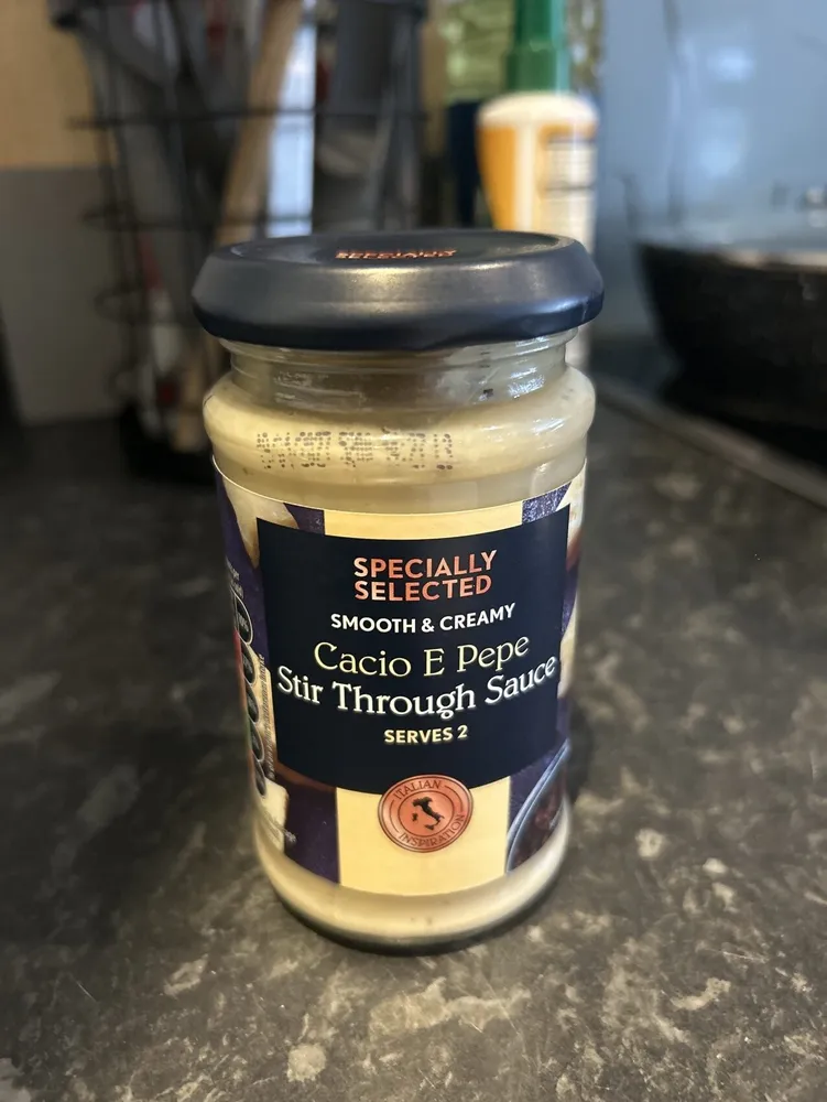 Cacio E Pepe Stir Through Sauce
