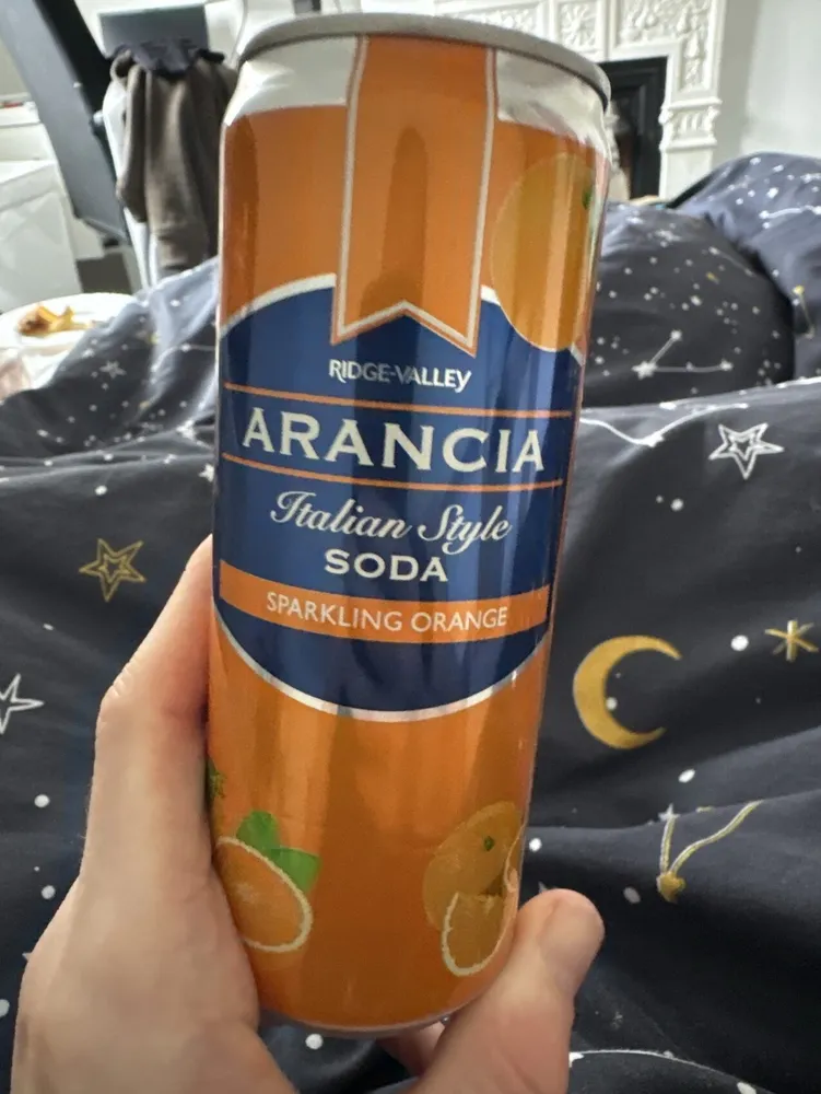 Arancia Italian Style Soda Sparkling Orange