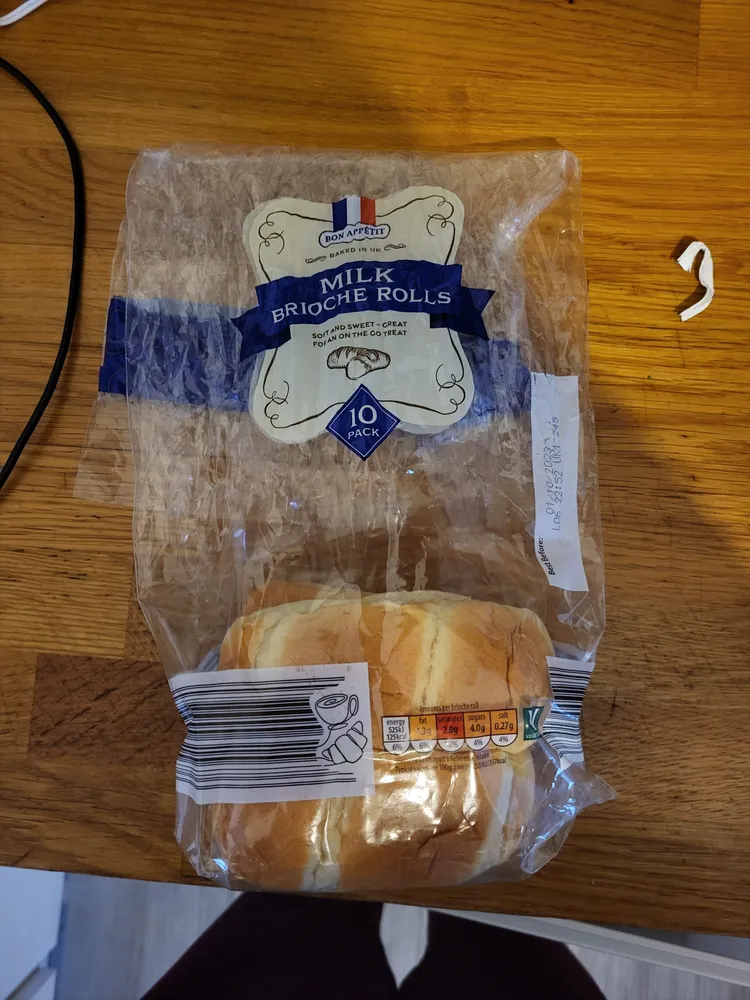 Milk Brioche Rolls