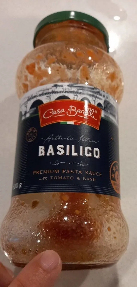 Casa barrelli basilico sauce