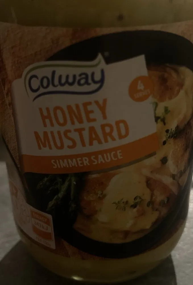 Honey mustard simmer sauce