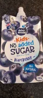 Greek Style No Added Sugar Kids Blueberry Yogurt