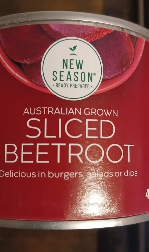 Sliced Beetroot