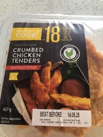 Crumbed Chicken Tenders Buffalo Style