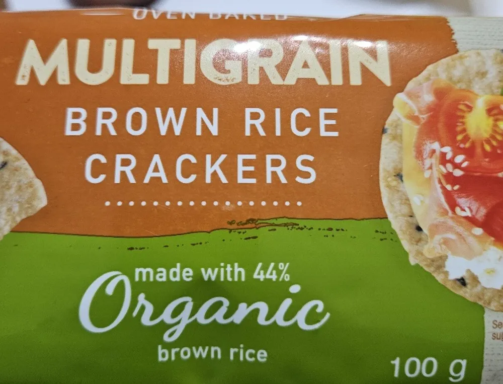 Multigrain Brown Rice Crackers
