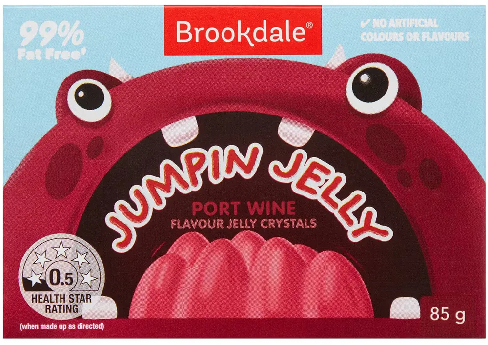 Jumping jelly port wine flavour jelly crystals