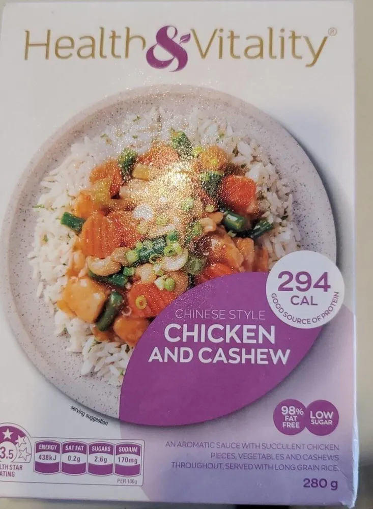 CHINESE STYLE CHICKEN AND CASHEW