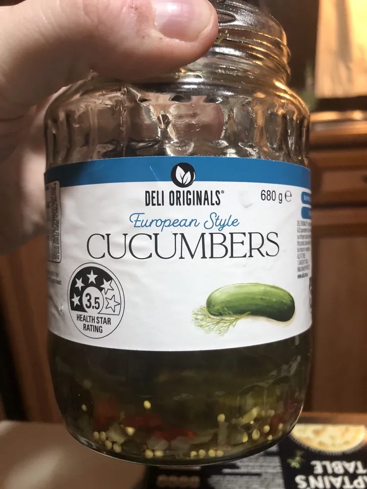 European Style Cucumbers