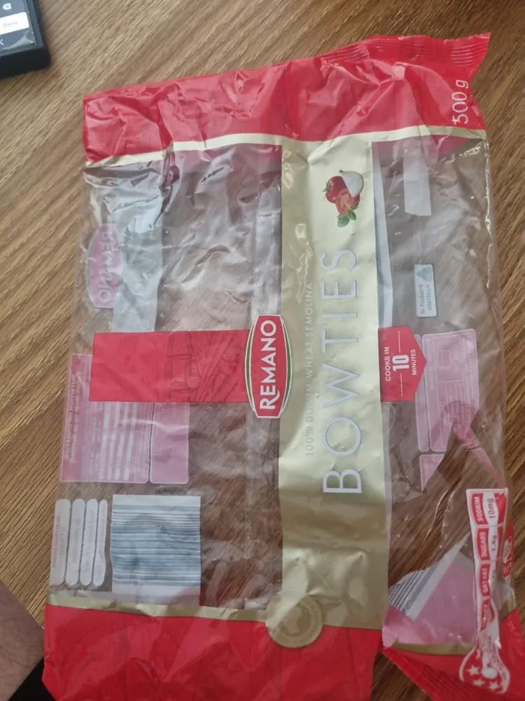 Pasta bowties