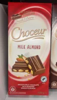 Milk almond choclate