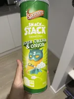 Snack Stack Sour Cream & Onion Flavour Stackable Chips