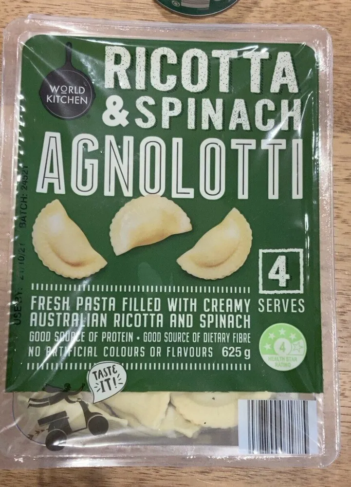 Ricotta & Spinach Agnolotti