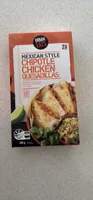 Mexican Style Chipotle Chicken Quesadillas