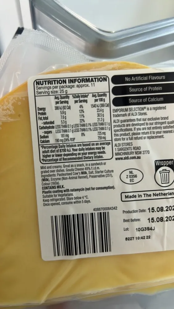 Gouda Mild & Creamy Cheese