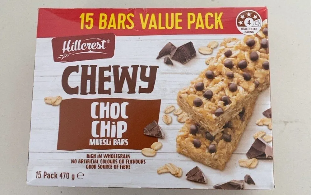 Choc Chip muesli bars