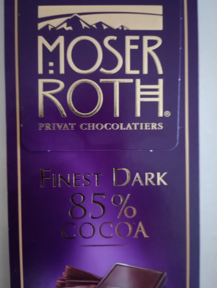Dark Chocolate 85% Cocoa