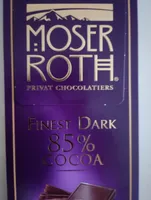 Dark Chocolate 85% Cocoa