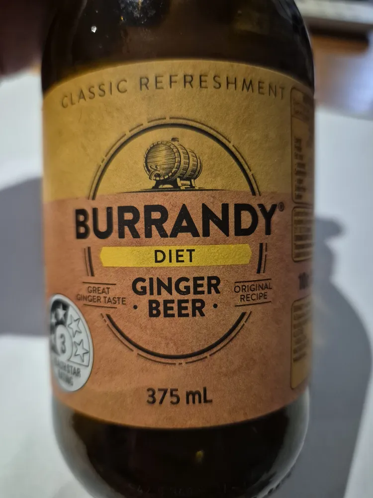 Diet Ginger Beer