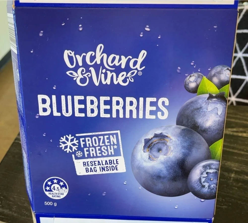 Frozen Blueberries