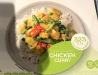 Thai style chicken curry
