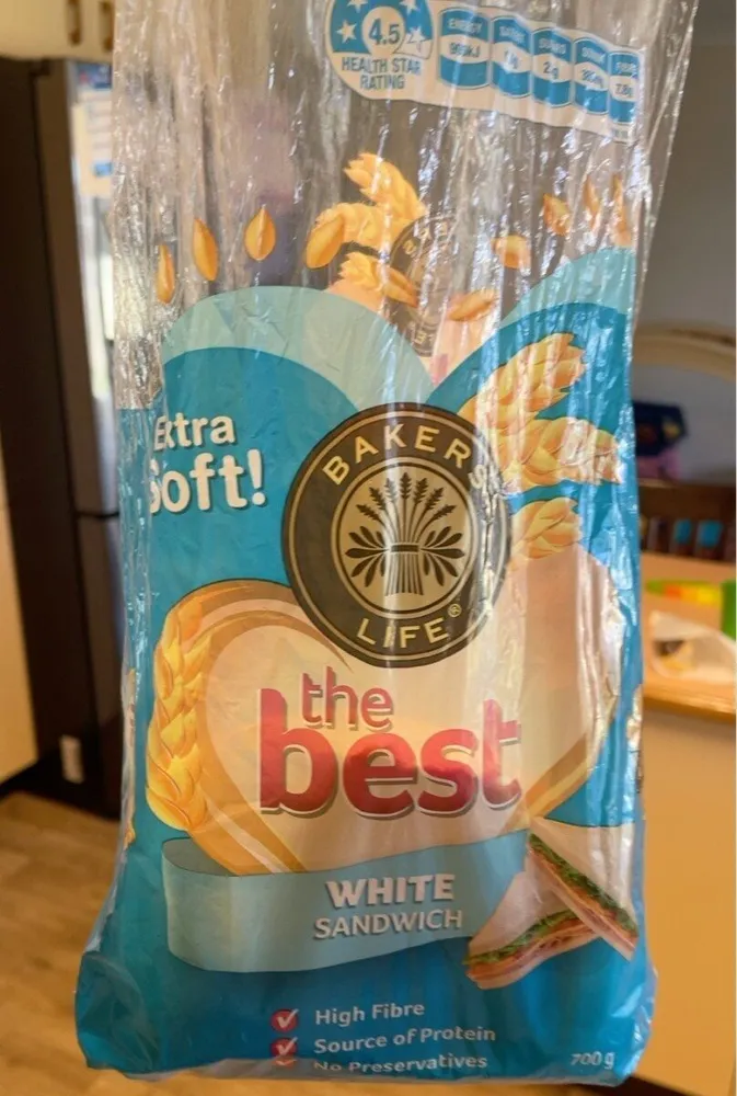 White sandwich